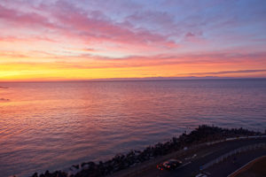 関分記念公園から見る夕焼け4